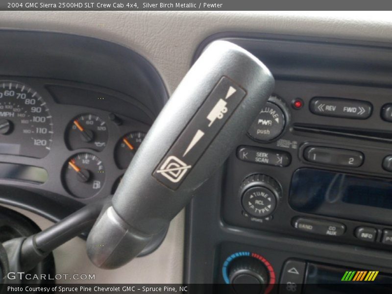 Silver Birch Metallic / Pewter 2004 GMC Sierra 2500HD SLT Crew Cab 4x4