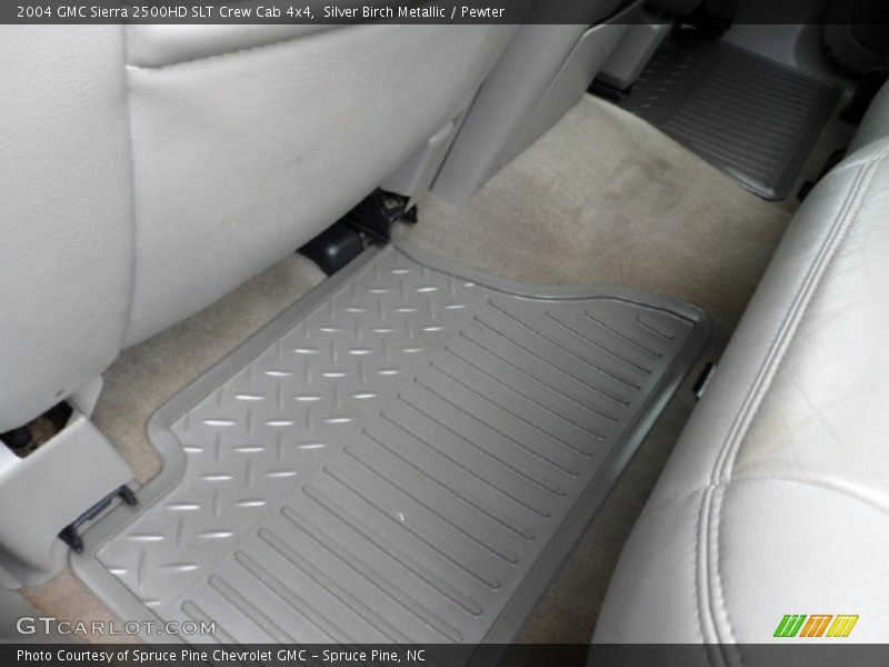 Silver Birch Metallic / Pewter 2004 GMC Sierra 2500HD SLT Crew Cab 4x4