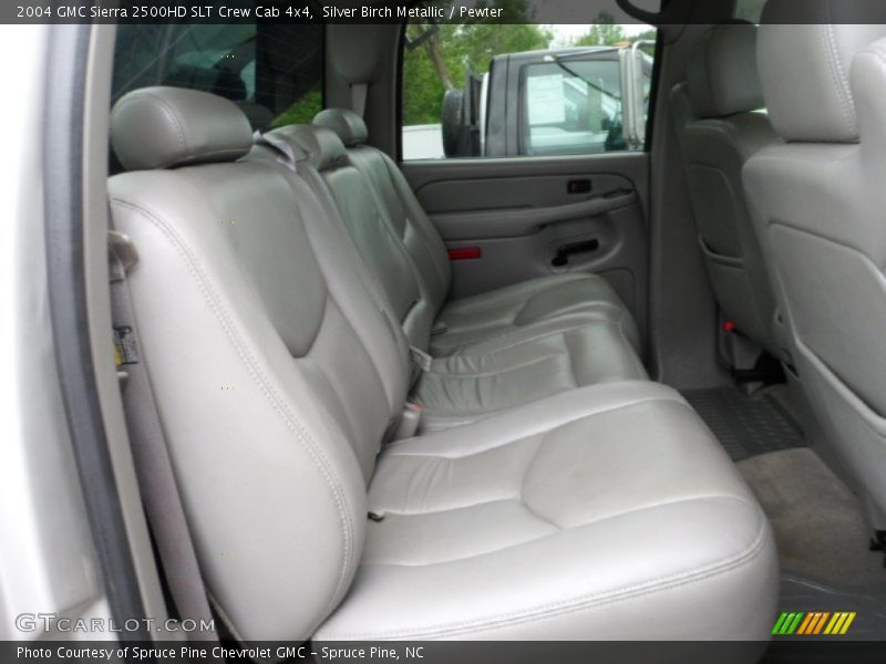 Silver Birch Metallic / Pewter 2004 GMC Sierra 2500HD SLT Crew Cab 4x4