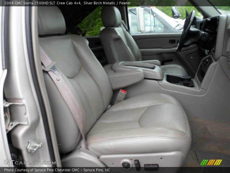 Silver Birch Metallic / Pewter 2004 GMC Sierra 2500HD SLT Crew Cab 4x4