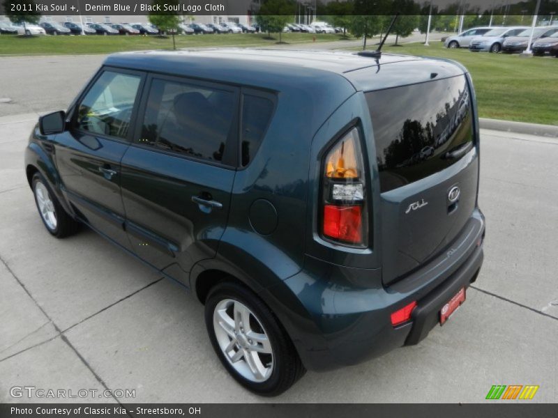 Denim Blue / Black Soul Logo Cloth 2011 Kia Soul +