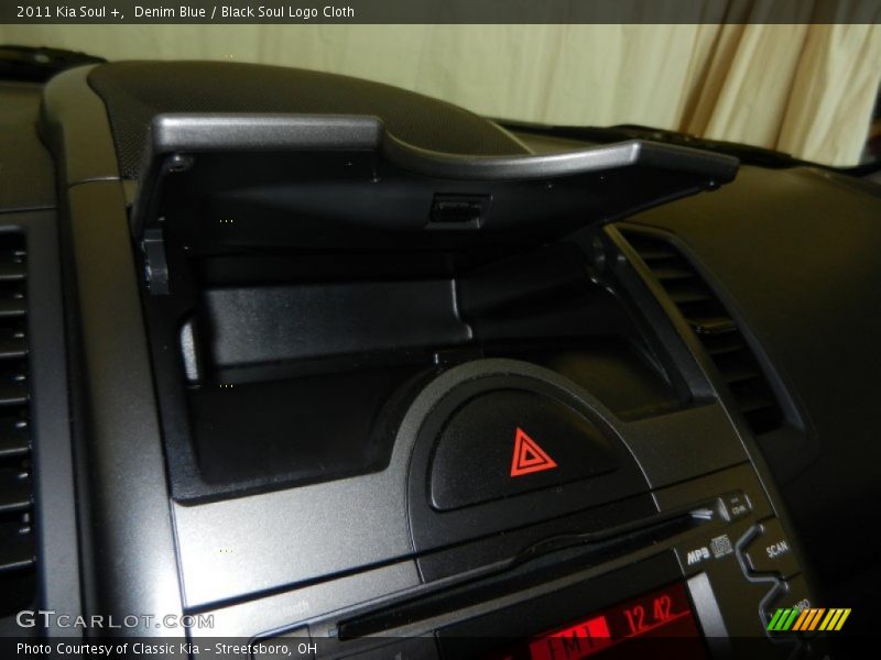 Denim Blue / Black Soul Logo Cloth 2011 Kia Soul +