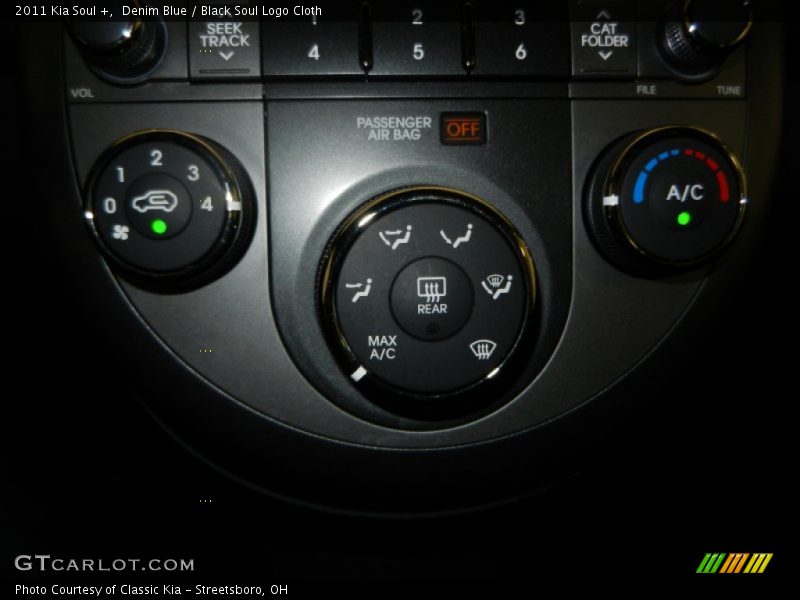 Denim Blue / Black Soul Logo Cloth 2011 Kia Soul +