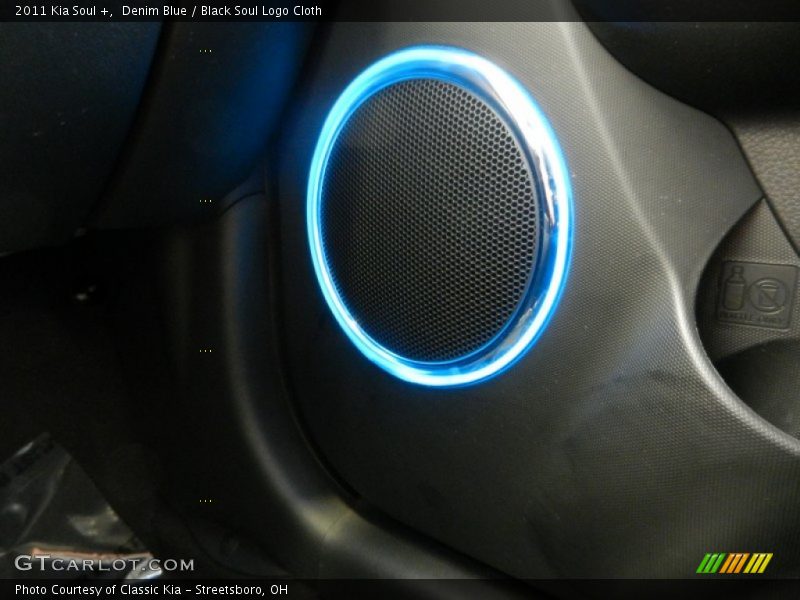 Denim Blue / Black Soul Logo Cloth 2011 Kia Soul +