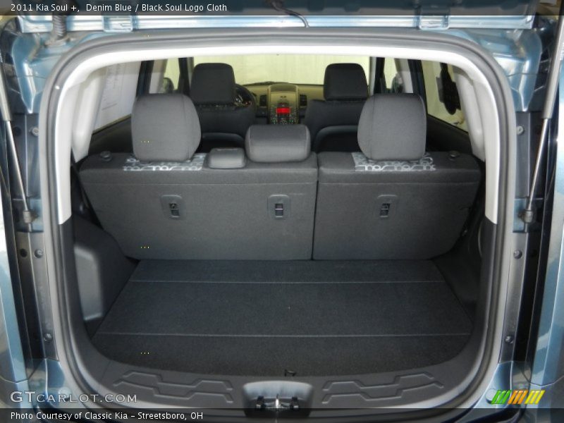 Denim Blue / Black Soul Logo Cloth 2011 Kia Soul +