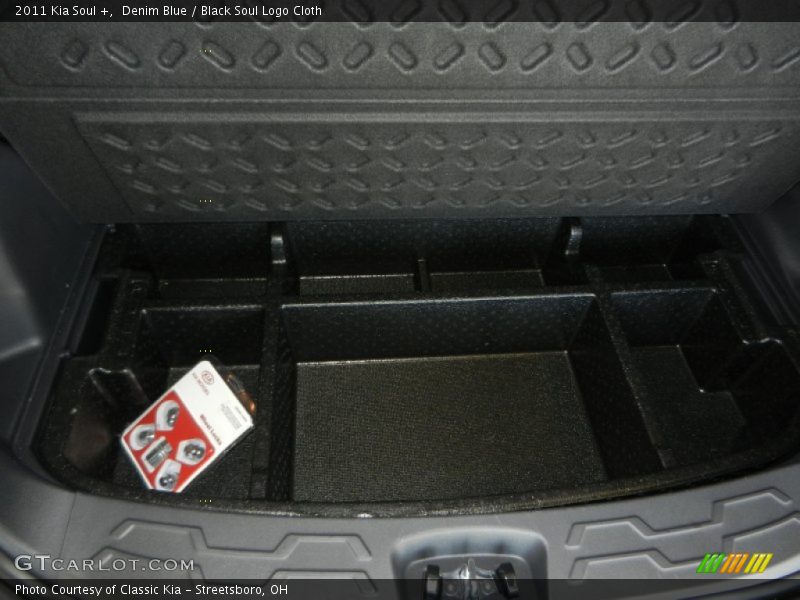 Denim Blue / Black Soul Logo Cloth 2011 Kia Soul +
