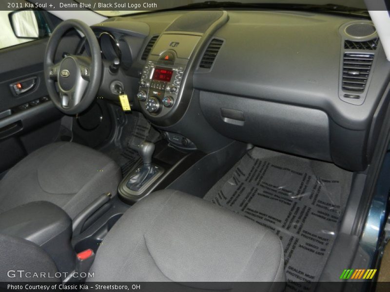 Denim Blue / Black Soul Logo Cloth 2011 Kia Soul +