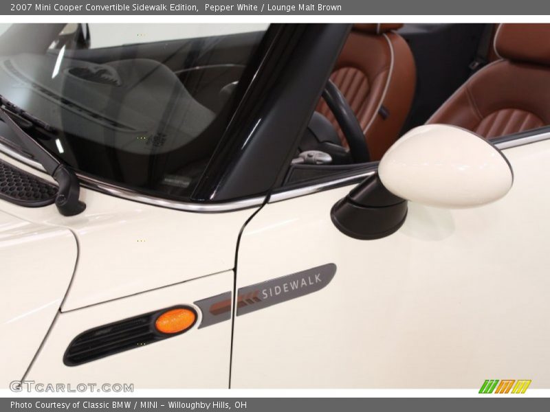  2007 Cooper Convertible Sidewalk Edition Logo