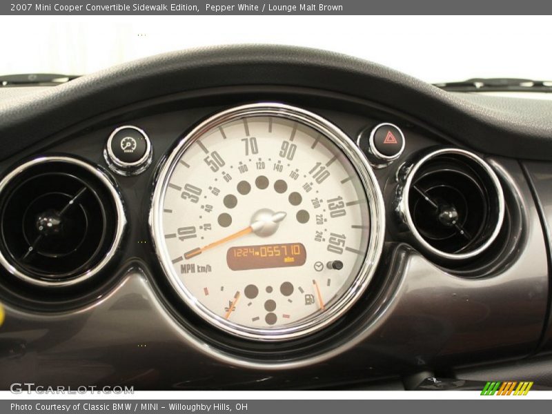  2007 Cooper Convertible Sidewalk Edition Convertible Sidewalk Edition Gauges