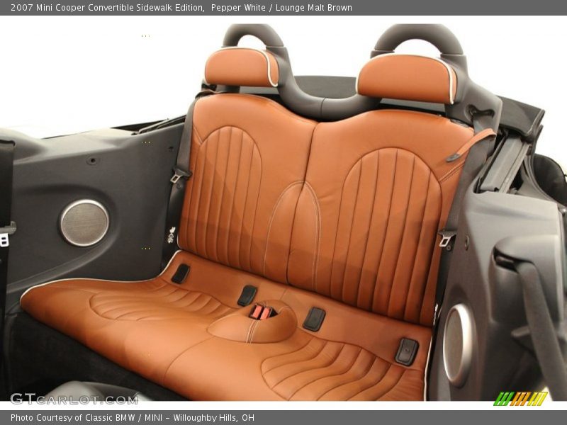  2007 Cooper Convertible Sidewalk Edition Lounge Malt Brown Interior
