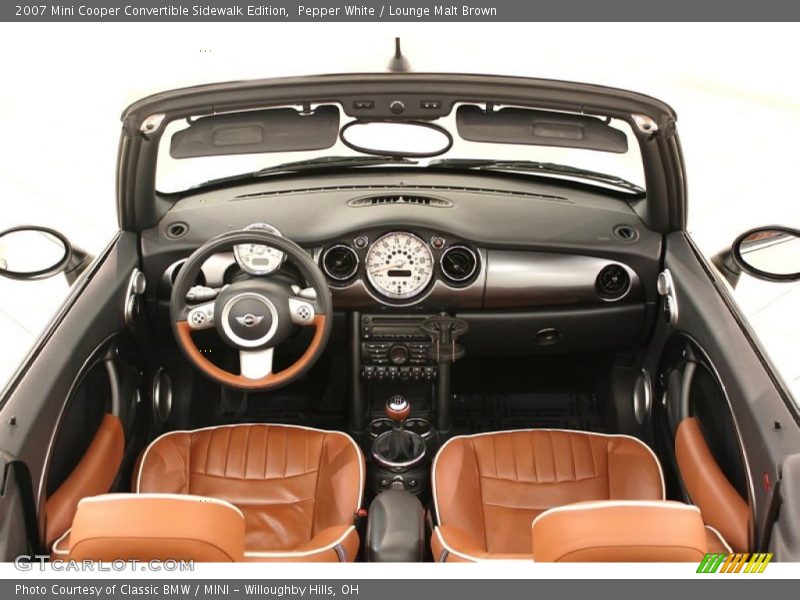  2007 Cooper Convertible Sidewalk Edition Lounge Malt Brown Interior
