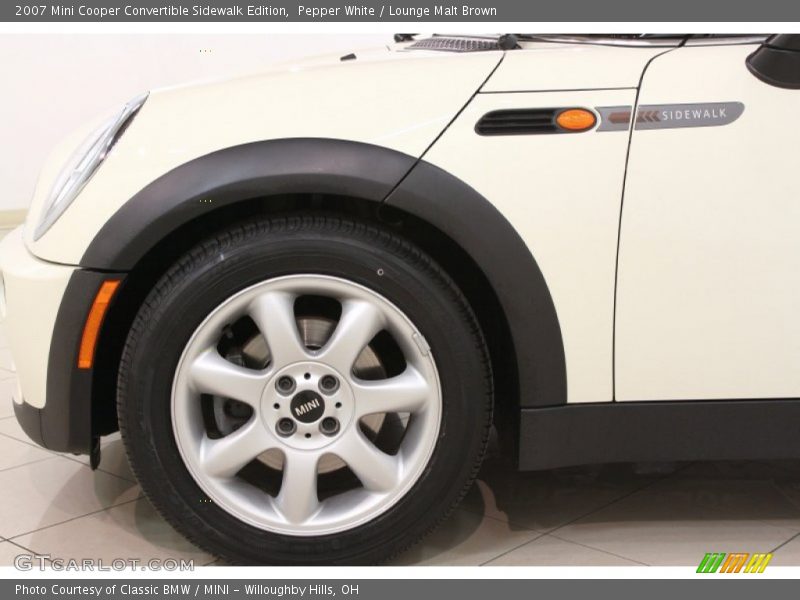  2007 Cooper Convertible Sidewalk Edition Wheel