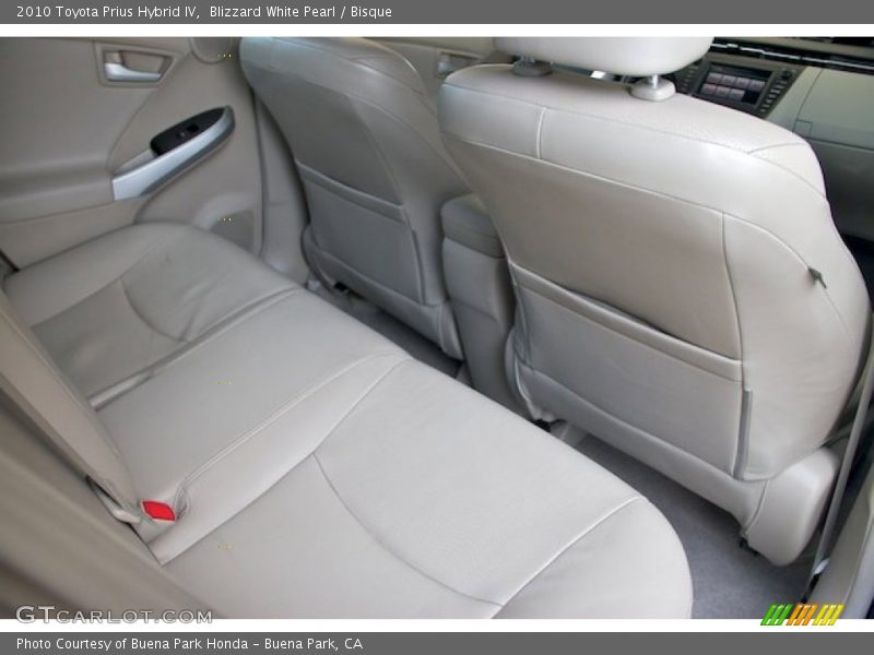 Blizzard White Pearl / Bisque 2010 Toyota Prius Hybrid IV