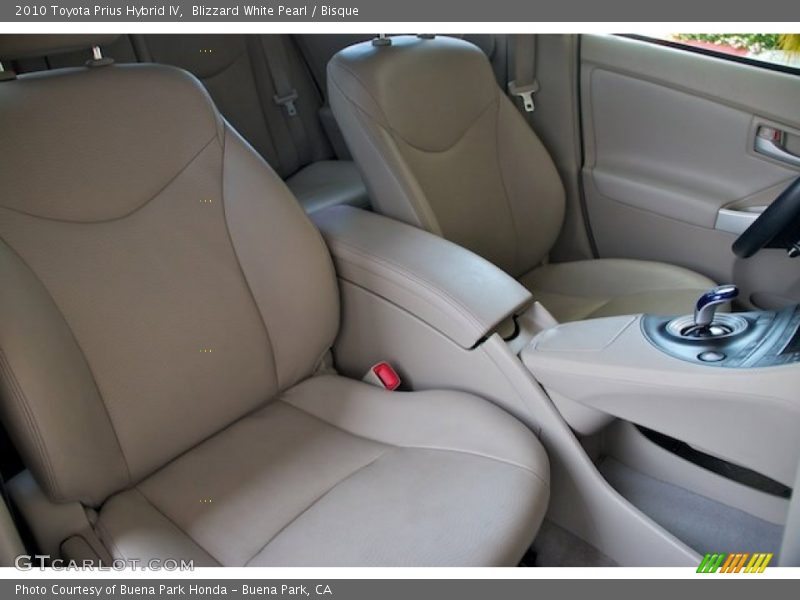 Blizzard White Pearl / Bisque 2010 Toyota Prius Hybrid IV