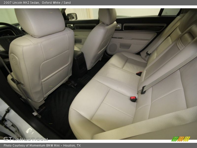 Oxford White / Sand 2007 Lincoln MKZ Sedan