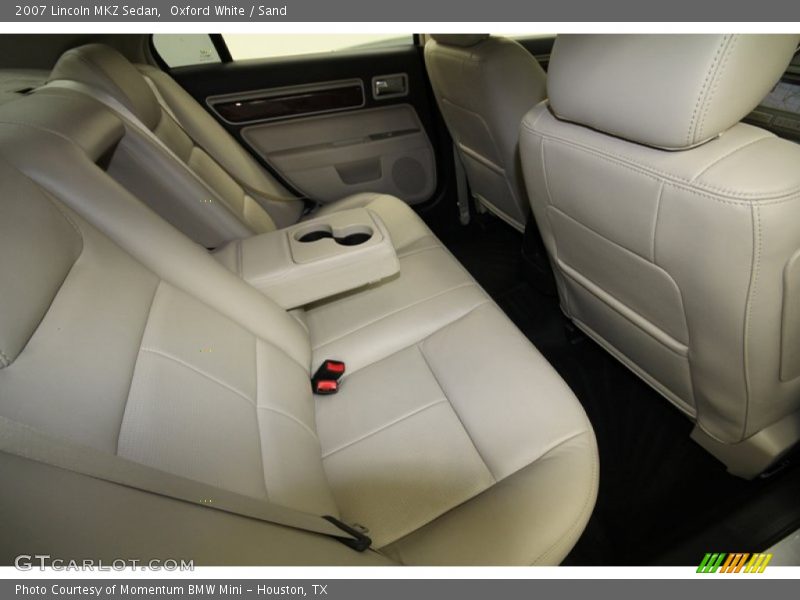 Oxford White / Sand 2007 Lincoln MKZ Sedan