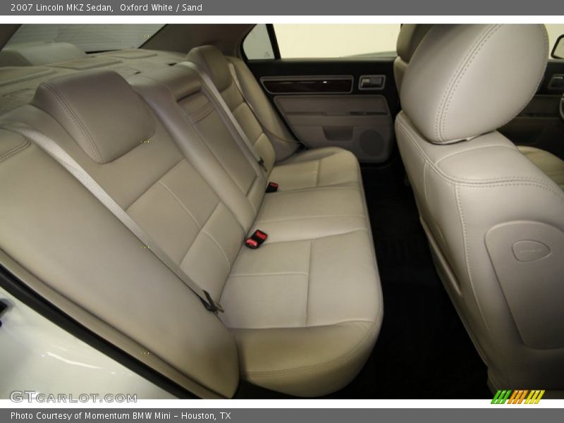 Oxford White / Sand 2007 Lincoln MKZ Sedan