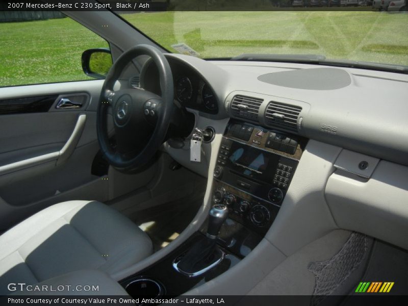 Black / Ash 2007 Mercedes-Benz C 230 Sport