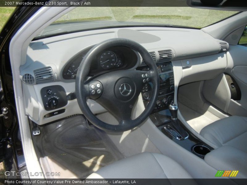 Black / Ash 2007 Mercedes-Benz C 230 Sport