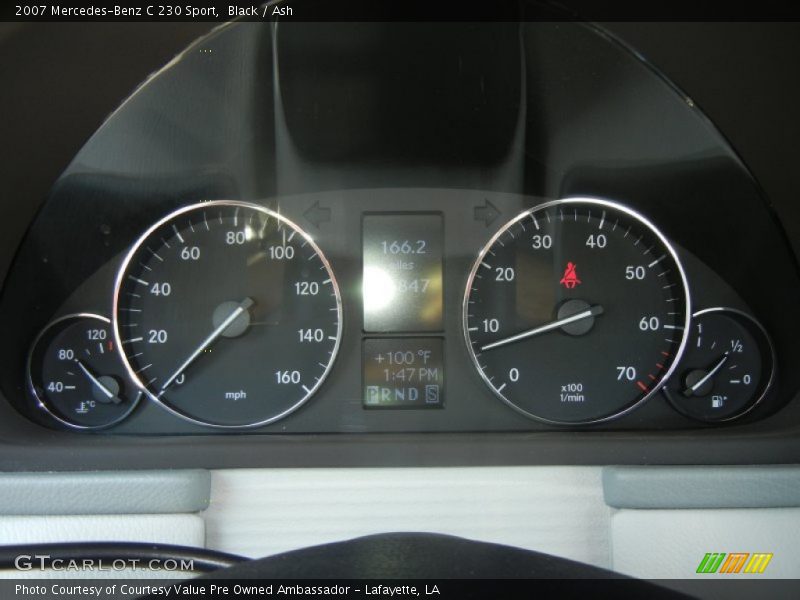 Black / Ash 2007 Mercedes-Benz C 230 Sport