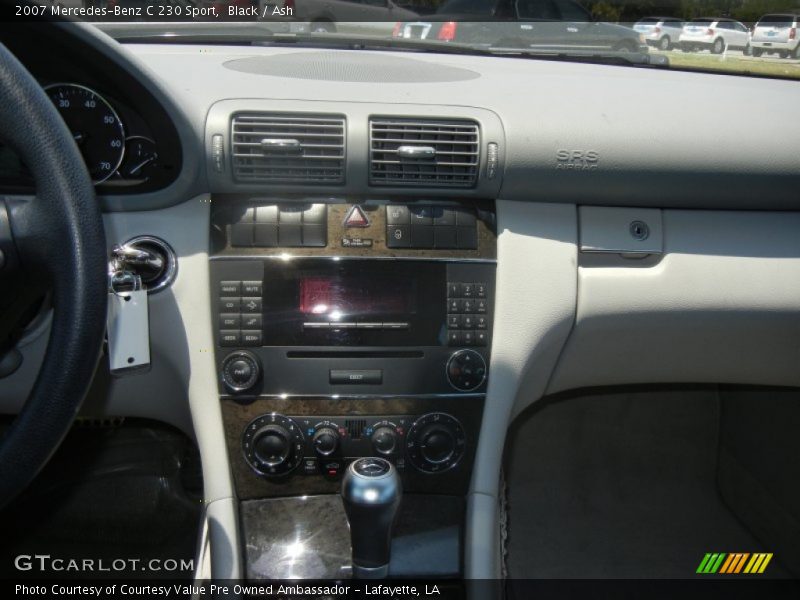Black / Ash 2007 Mercedes-Benz C 230 Sport