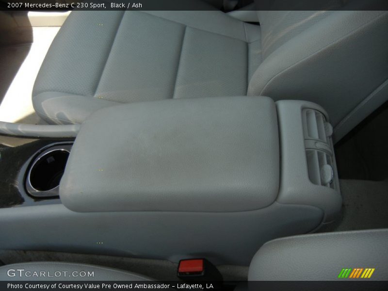 Black / Ash 2007 Mercedes-Benz C 230 Sport