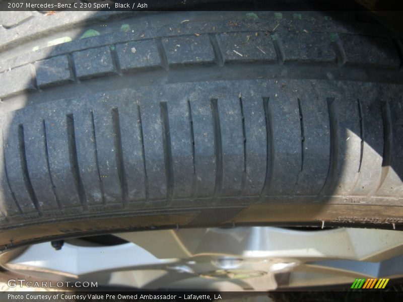 Black / Ash 2007 Mercedes-Benz C 230 Sport