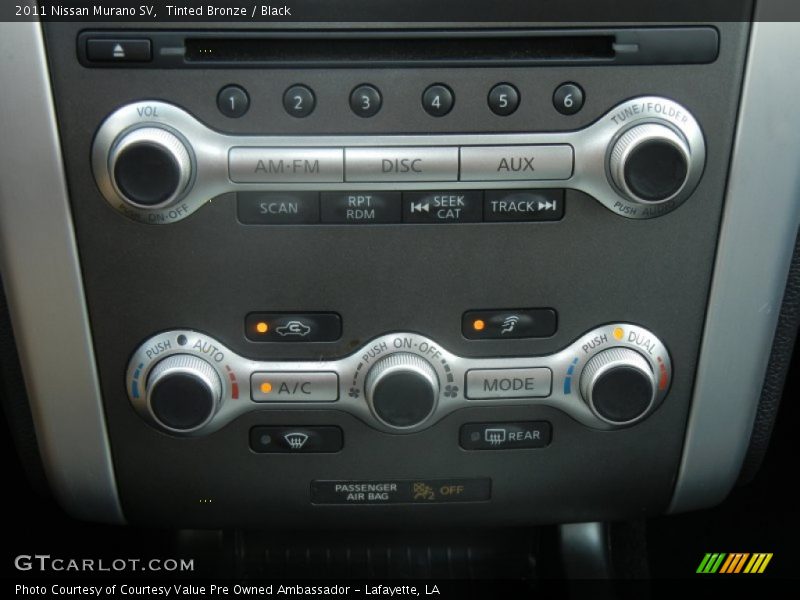 Tinted Bronze / Black 2011 Nissan Murano SV