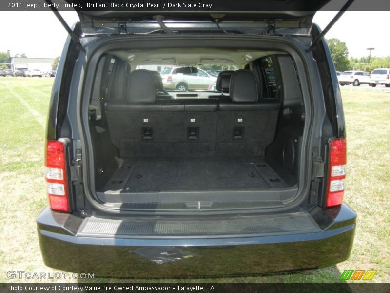 Brilliant Black Crystal Pearl / Dark Slate Gray 2011 Jeep Liberty Limited