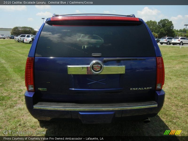 Celestial Blue / Cashmere/Cocoa 2010 Cadillac Escalade Luxury