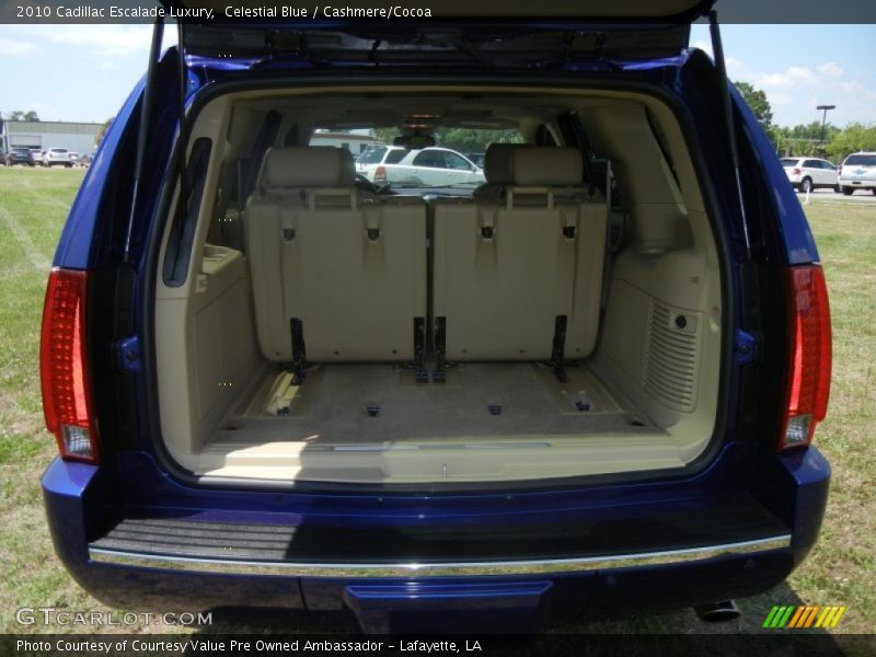 Celestial Blue / Cashmere/Cocoa 2010 Cadillac Escalade Luxury