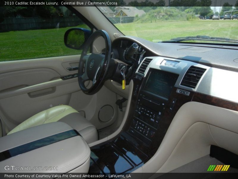 Celestial Blue / Cashmere/Cocoa 2010 Cadillac Escalade Luxury