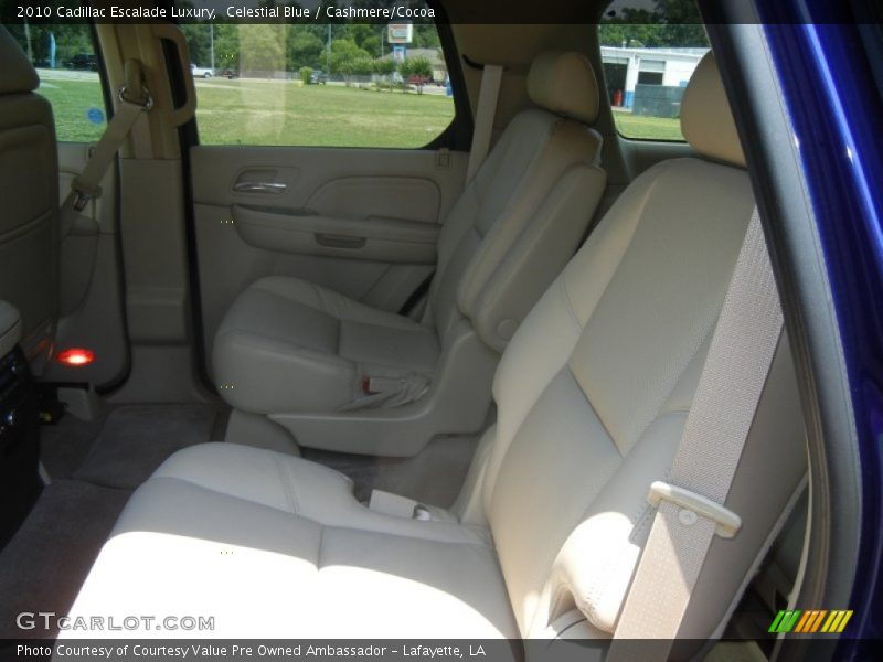 Celestial Blue / Cashmere/Cocoa 2010 Cadillac Escalade Luxury