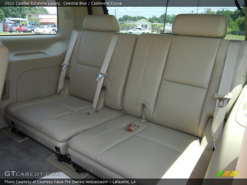 Celestial Blue / Cashmere/Cocoa 2010 Cadillac Escalade Luxury