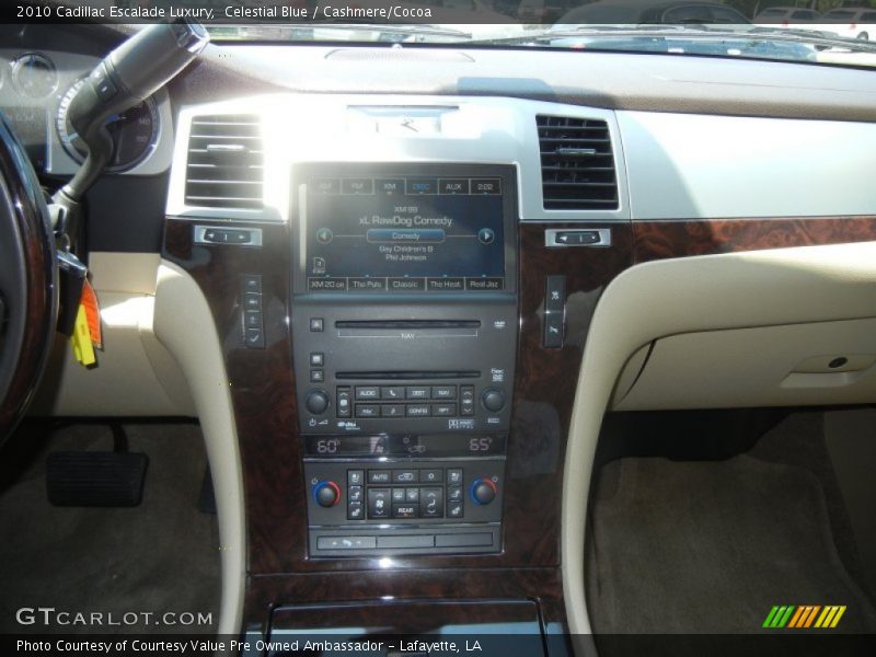 Celestial Blue / Cashmere/Cocoa 2010 Cadillac Escalade Luxury