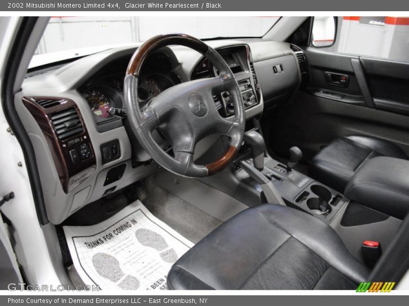  2002 Montero Limited 4x4 Black Interior