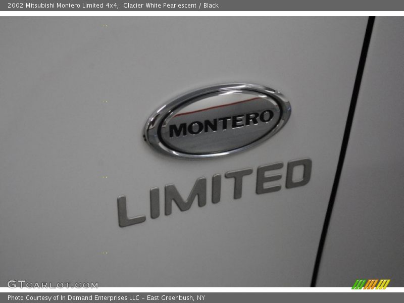  2002 Montero Limited 4x4 Logo