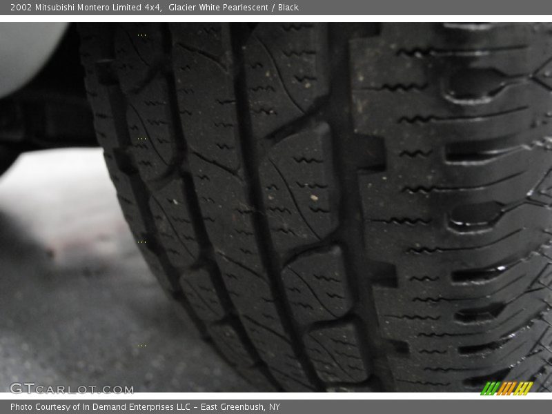 Glacier White Pearlescent / Black 2002 Mitsubishi Montero Limited 4x4