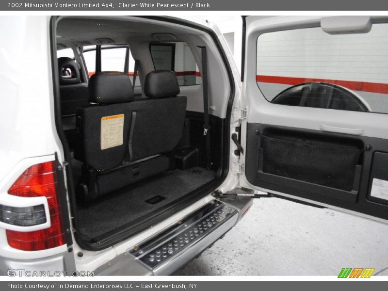 Glacier White Pearlescent / Black 2002 Mitsubishi Montero Limited 4x4