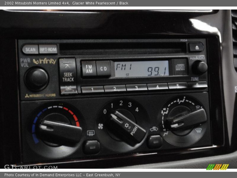 Audio System of 2002 Montero Limited 4x4