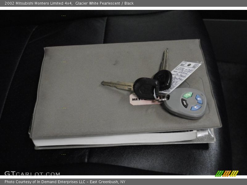 Keys of 2002 Montero Limited 4x4