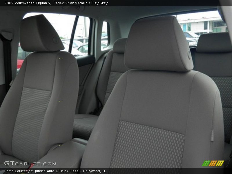 Reflex Silver Metallic / Clay Grey 2009 Volkswagen Tiguan S