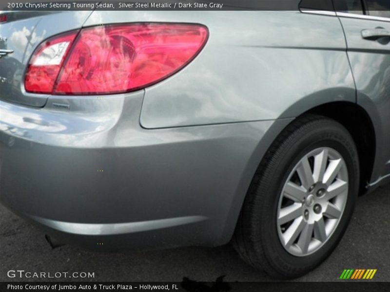Silver Steel Metallic / Dark Slate Gray 2010 Chrysler Sebring Touring Sedan