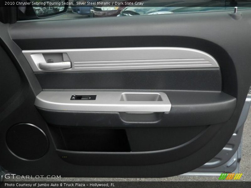 Silver Steel Metallic / Dark Slate Gray 2010 Chrysler Sebring Touring Sedan