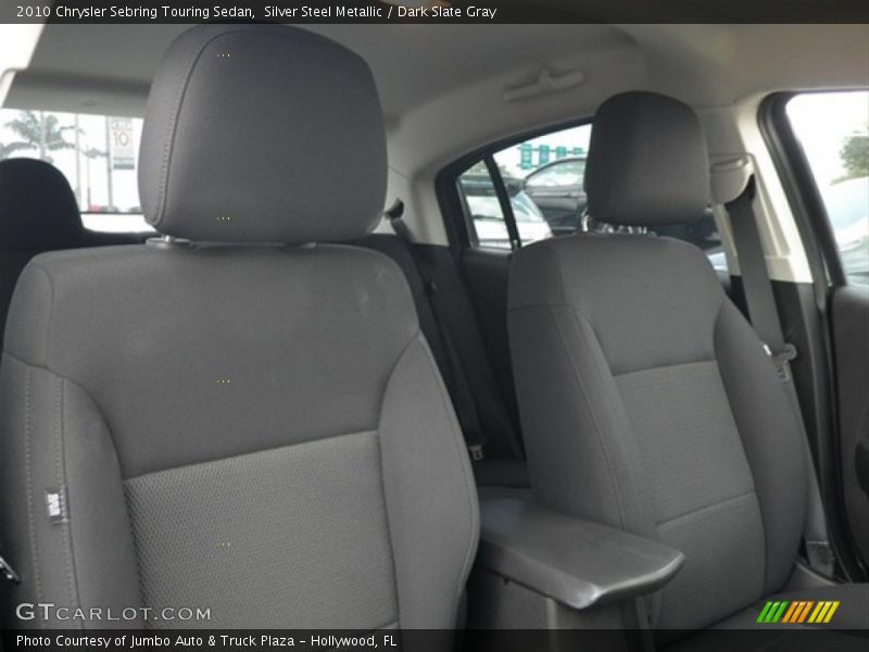 Silver Steel Metallic / Dark Slate Gray 2010 Chrysler Sebring Touring Sedan
