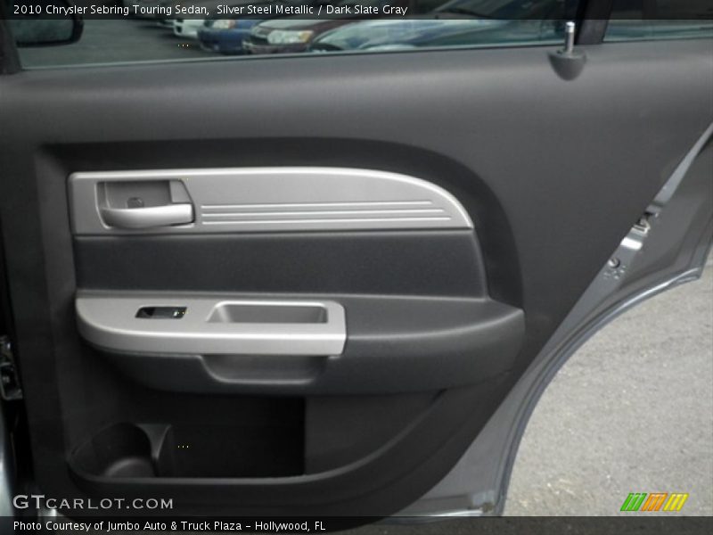 Silver Steel Metallic / Dark Slate Gray 2010 Chrysler Sebring Touring Sedan