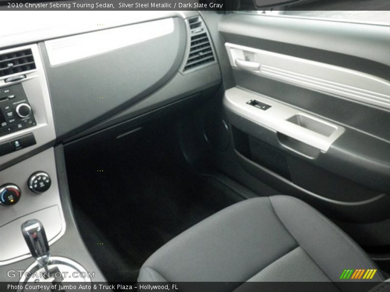 Silver Steel Metallic / Dark Slate Gray 2010 Chrysler Sebring Touring Sedan