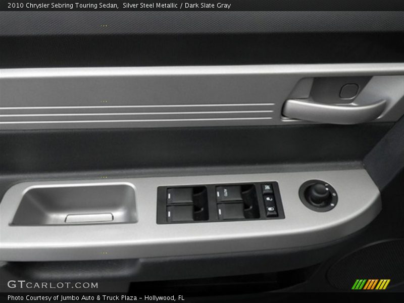 Silver Steel Metallic / Dark Slate Gray 2010 Chrysler Sebring Touring Sedan