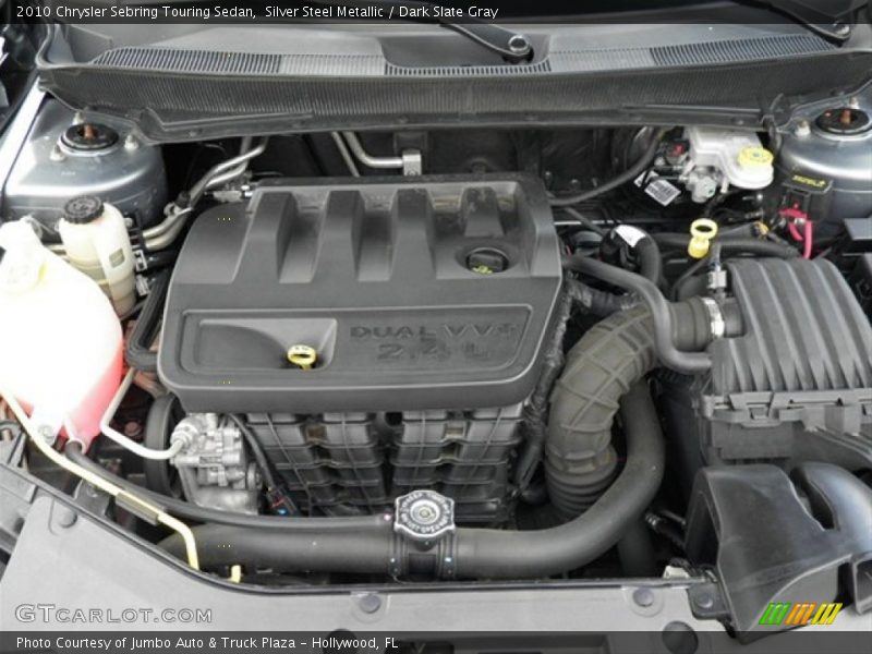 Silver Steel Metallic / Dark Slate Gray 2010 Chrysler Sebring Touring Sedan