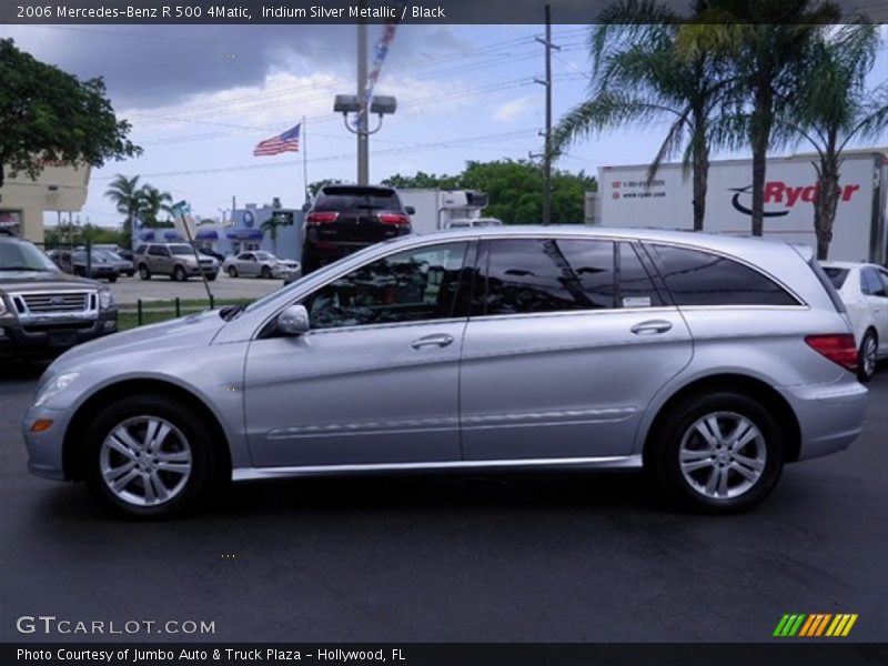 Iridium Silver Metallic / Black 2006 Mercedes-Benz R 500 4Matic